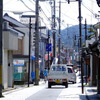 長屋がいまも残る舞鶴市平野屋地区