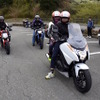 レンタルバイクを利用して、富士山周辺、伊豆箱根を3泊4日で周遊する台湾人ライダー12名のグループ。