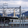850系3連が止まる葛生駅