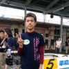 東京都出身、B型、1989年生まれ26歳の今泉友吾選手からアドバイスを受けて乗艇