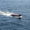 漁業取締船「東光丸」の取締艇体験乗船