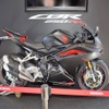 ホンダブースに展示される新型CBR250RR