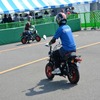 モンキー・くまモンバージョンでバイクデビューする『ファーストバイク体験』