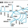 近畿圏のICOCAエリア。2018年春から草津線の貴生川～柘植間（赤）でも利用できるようになる。