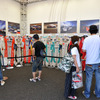 LGDA2016夏祭りに出展されるレーシングスーツがGT会場にて展示された
