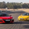 ホンダ NSX 欧州仕様の新型と旧型