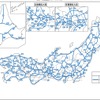 番号付けする高速道路の案