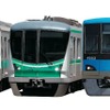 今年の「小田急ファミリー鉄道展」ではJR東日本（左）と東京メトロ（中央）の車両も展示される。