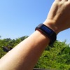 設定した心拍数の下限93を下回るとバイブレーションとビープ音とともに「心拍数が低すぎます」と表示される
