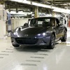 マツダ MX-5 RF（ロードスターRF）の量産第一号車（欧州仕様車）