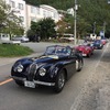 到着時間が一斉なので、ちょっとした渋滞が発生。