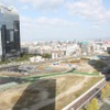更地になった梅田貨物駅跡。「うめきた2期」として開発が行われる。