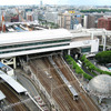 千葉駅（2013年、左上が東京方面）