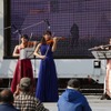 イベント会場ではコンサートを含む数多くのイベントが開催されていた