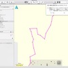 地図を作成してもGPSデバイスを接続していないとパソコン上に道路が表示されない