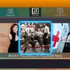 「Spin n’Click」でミュージックを選ぶとジャケット写真をめくるようにスクロールできる