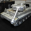 ヘンロンジャパンが展示した1/6スケールのラジコン戦車
