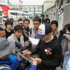 F1候補生でもあるガスリー、日本での人気は相当なもの。