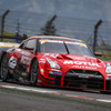 GT500クラス予選2位の#23 GT-R。