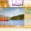 小田急に覆われた台湾のホームドア…高雄の地下鉄でラッピング広告