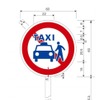 外国人にも分かりやすく…国土交通省、タクシー乗り場と乗車禁止の標識を変更