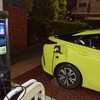 道中、一度だけ普通充電で満充電状態にしてみたの図。