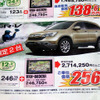 【新車値引き情報】SUVやRVが31万円引き