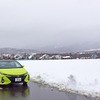 標高の高い長野・野辺山と言えども、4月中旬にこの雪景色は珍しい。