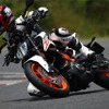 フルモデルチェンジした2017年式 KTM 390デューク