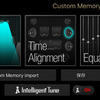 クラリオン『Full Digital Sound』のデジタルチューニングアプリのメインメニュー画面。