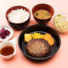 門崎熟成肉格之進EX金格ハンバーグ定食（1,380円）