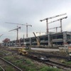 高架橋の建設が進むレッドライン。2020年の完成が予定されている。