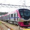 このほど完成した京王電鉄5000系。9月から営業運転に入る。