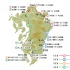 ルート変更後の3泊4日コース。久大本線内の由布院も立ち寄らなくなる。