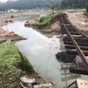 日田彦山線は63カ所で被害が確認された。復旧時期のめどは立っていない。