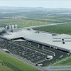 ファラデー・フューチャー社の米国カリフォルニア州新工場の完成予想図