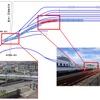 脱輪は半径200mの急曲線上で発生し、編成前部の2号車が浜松市の市道・南伊場森田1号線上にある西伊場第一踏切を塞ぎ、一時市道が通行止めとなった。