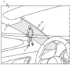 トヨタが米国で出願している特許。ドライバーからフロントピラーを透過して見えるようにする