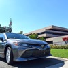 ロサンゼルス南部、トーランスの北米トヨタ自動車オフィスで新型『カムリ』を借り出す。3000マイル超のロングツーリングはここから始まった。