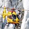 H145。稼働機体約1100機、50カ国以上で運用される双発多用途機。こちらも総飛行時間は400万時間になる。救急医療セクターでのベストセラーだ。