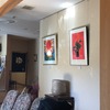 美術館ではなく白山温泉の待合室もミニ美術館のような雰囲気。