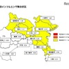 神奈川県の地域別インフルエンザ発生状況