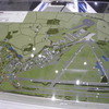 HORIBA MIRAのテクノロジーパークの模型