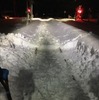 大雪によって430人がとじこめられた信越線の現場