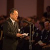 親族代表の豊田章男トヨタ社長