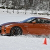 日産 GT-R 雪上試乗