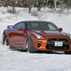 日産 GT-R 雪上試乗