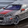 BMW8シリーズ・クーペ新型の開発プロトタイプ