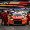 GT300クラスのトップタイムをマークした#55 BMW。