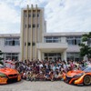 小学校にSUPER GT参戦マシンがやってくる、レーシングチームARTAのCSR活動